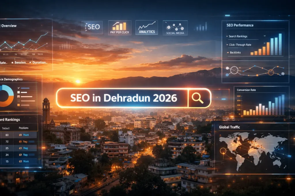 SEO in Dehradun 2026 - Comprehensive digital marketing and search engine optimization roadmap for local businesses