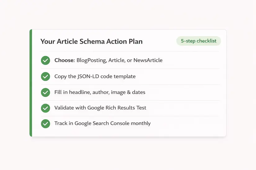 Rich Snippets for Articles: Complete Schema Markup Guide — TechMarg